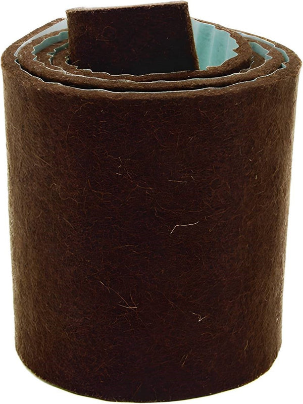 Self-Adhesive Synthetic Felt Strips (Brown, 5 cm × 100 cm)