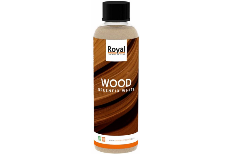 Greenfix White Furniture Oil for Wood with a Whitewash Look