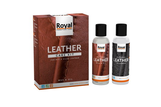 Leather Care Kit Wax & Oil for Waxed and Oiled Leather