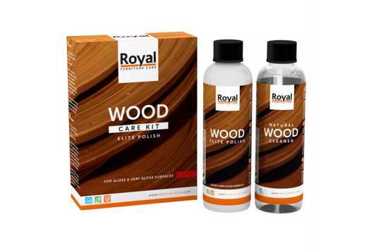 Wood Care Kit for Glossy and Satin Lacquered Wood