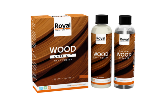 Wood Care Kit for Matte Lacquered Wooden Furniture