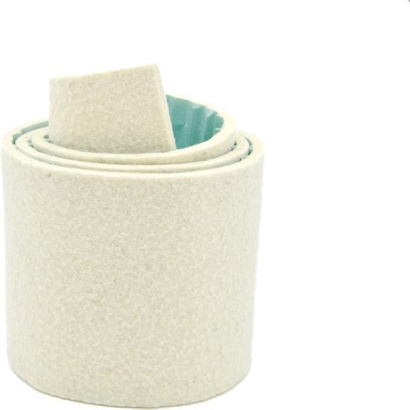 Self-Adhesive Wool Felt Strips (White, 5 × 100 cm – 4 mm thick)
